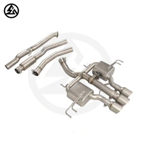 Escape Deportivo CSZ de Alta Calidad con Válvula para Honda Civic Type R FL5 2.0T, Escape de Alto Rendimiento, Silenciador Catback con Válvula Electrónica - Product Image 4