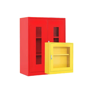 Gabinete de Almacenamiento de Suministros de Emergencia Personalizado, 820x750x260mm, Puerta Única, Vidrio Templado, para Equipos Contra Incendios e Inundaciones - Product Image 5