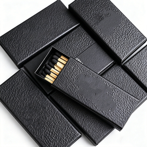 Sang Trọng Tùy Chỉnh Màu Đen Rỗng Phù Hợp Với Hộp Giấy Kraft Các Tông Thiết Lập Varnishing Tái Sử Dụng Màu Sắc Phù Hợp Với Theo Dõi End Miếng Bọt Biển Lót Loại - Product Image 6