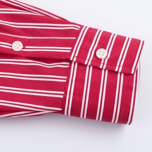 TAOP&ZA Nouvelle <span class=keywords><strong>chemise</strong></span> ample en popeline à rayures à col tailleur et manches longues, style européen et américain, pour <span class=keywords><strong>femme</strong></span>, collection 2025 - Product Image 5