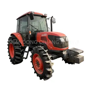 Kubota 95HP Barato y Venta caliente Pequeño Tractor de cuatro ruedas que contiene herramientas agrícolas Mini Tractor 4x4 Tractor Tracción de cuatro ruedas