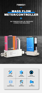 FMM501 เครื่องวัดอัตราการไหลของก๊าซแบบขายดีที่สุด พร้อมเซ็นเซอร์ควบคุมการไหล สำหรับออกซิเจน คลอรีน และก๊าซอื่นๆ FMM501 FMM501 - Product Image 3