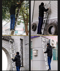 Escalera Telescópica de Aluminio Plegable y Retráctil para Techo de Auto <span class=keywords><strong>Lidl</strong></span> 2.0/2.<span class=keywords><strong>6</strong></span>/3.2/3.8/4.1m - Product Image 6