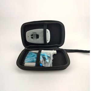 Sac pour lecteur de glycémie 14x8.5x3.5cm, étui de rangement portable en EVA pour la protection des instruments et appareils médicaux - Product Image 3