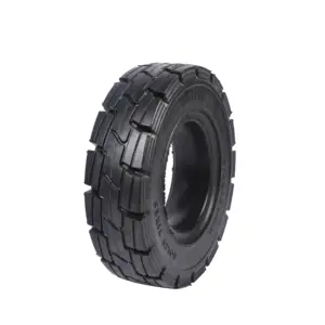 Neumático de goma sólida de alta calidad elástico de la alta calidad