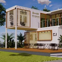 Maison conteneur préfabriquée écologique personnalisée, solution de construction modulaire pour camps de travailleurs, logements résidentiels, entrepôts, magasins