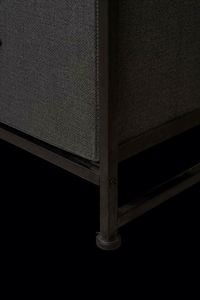 Living Room Fabric Cabinets Durable Stainless Steel MDF Modern Freestanding Panel Pine Various Color Sample Support Fabric - Product Image 3