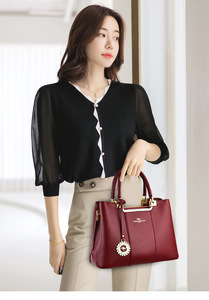 Fashion New Designer Crossbody Bags High Quality PU Leather <b>Shoulder</b> Messenger Bag Casual Totes Luxury Women Handbags and Purses - Product Image 6