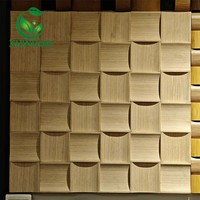 Panneau mural acoustique 3D en mosaïque, panneau mural moderne, carrelage mural absorbant le son pour la décoration murale du salon