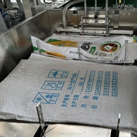 Machine d'emballage automatique de sacs de 20-25 kg pour comprimés et granulés de sel, ligne de pesage, remplissage et scellage PLC avec extraction des poussières
