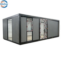 Maison Modulaire Préfabriquée Pliable WinFair Butterfly, 2 Pièces, Conteneur Extensible, Expansible, Maison Mobile d'Europe, Fabriquée en Chine