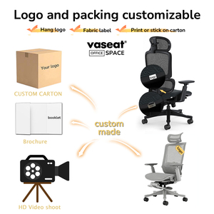 Sedia Ergonomica da Ufficio di <span class=keywords><strong>Design</strong></span> Contemporaneo, Conveniente e Confortevole con Spedizione Gratuita - Product Image 3