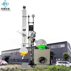 Vacuum condenser buchi rotary evaporator alcohol distill machine