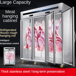 Gia súc cừu lợn lạnh tươi 2 cửa thương mại đông lạnh thịt đông lạnh Tủ trưng bày tủ đông tủ lạnh lưu trữ mát - Product Image 3