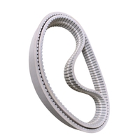 Courroies de distribution automatiques de pas de dent en PU/PVC de courte longueur blanches personnalisées