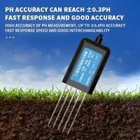 Capteur de sol agricole USB intégré pour la mesure de la température, de l'humidité, de l'EC, du NPK et du pH - Chine