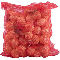 Sac en filet tubulaire en PP de 10 kg, 25 kg, 50 kg pour les oignons, fabriqué en Chine