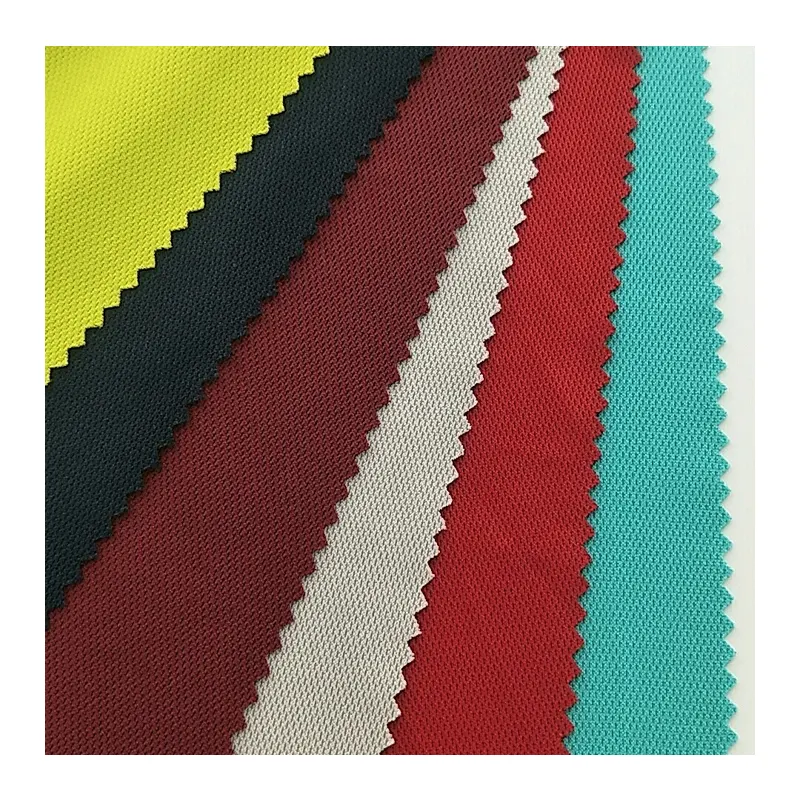 Cheap price hot selling polyester bird eye mesh knitted sportswear fabric for sportswear cloth