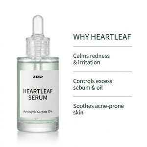 Heartleaf Serum 80% Houttuynia Cordata Soothing Calming Serum for Acne Prone Sensitive Oily Skin Redness Repair Korean - Product Image 5