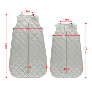 2025 뜨거운 판매 아기 무거운 수면 가방 웨어러블 아이 담요 사용자 정의 로고 포대기 아기 잠자는 자루 - Product Image 2