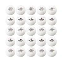 Balles de Tennis de Table ABS 3 étoiles, Logo personnalisé, 40 en plastique pour l'entraînement