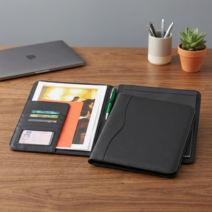 Unbranded Ebony <b>A4</b> Portadocumenti Card and Note <b>Holder</b> Model 119985-1 - Product Image 2