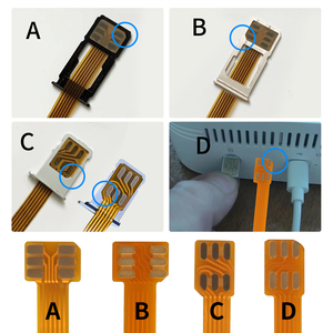 携帯電話ICカードアクティベーションツールNano <span class=keywords><strong>SIM</strong></span>カードイジェクトコンバータカード拡張アダプターNano <span class=keywords><strong>SIM</strong></span> <span class=keywords><strong>FPC</strong></span> 15cmフレックスケーブルケーブル - Product Image 4