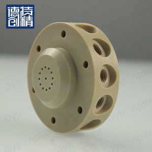 Defluorine PCTFE Multi Channel Switching Valve Head For Laboratory Chemical <b>Engineering</b> Parts - Product Image 2