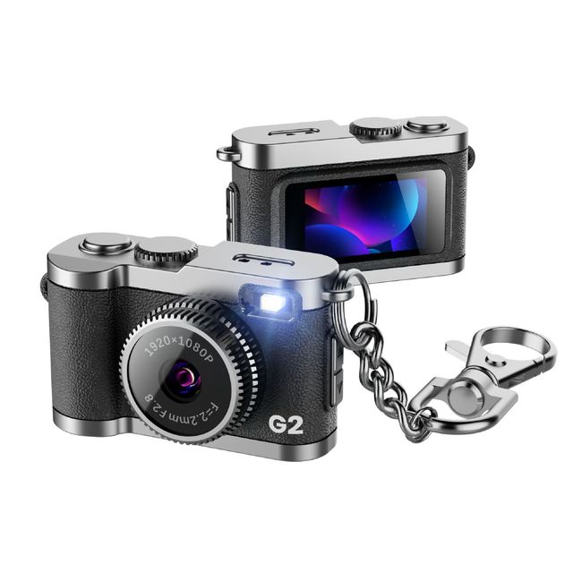 0.9 Inch TFT Screen Smart Thumb Camera CMOS 1080P Video Recording Action Portable Kids Mini Digital Camera MicroSD 130 Wide