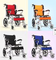 Silla portátil ultraligera para adultos y ancianos, silla de rueda exterior, plegable, manual