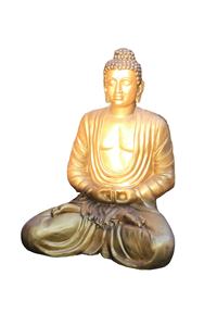 Meilleure décoration religieuse d'intérieur et d'extérieur Bouddha Gautam Sculpture Statue inspirée du bouddhisme indien Style fibre de verre résine artisanat - Product Image 5