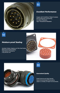 موصل المواصفات MIL الدائري سلسلة I ms3e <span class=keywords><strong>PT02E</strong></span> 851-02E <span class=keywords><strong>8</strong></span>-3S <span class=keywords><strong>8</strong></span>-3P - Product Image 6