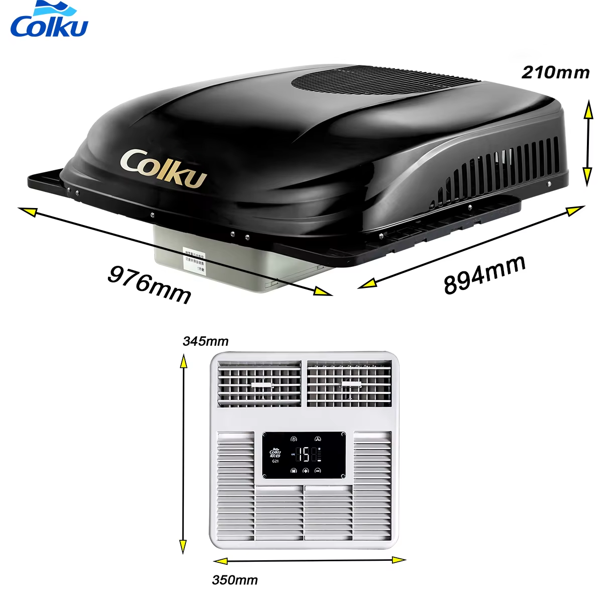 roof mounted ac unit for van