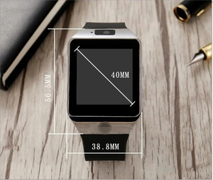 Montre intelligente sport pour hommes et femmes Android compatible <span class=keywords><strong>iphone</strong></span> Pression artérielle Smartwatch Bracelet Fitness DZ09 LED Smart Watch - Product Image 6