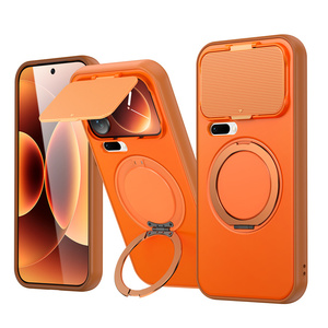 ลิชิเคส 360 °   เคสกันกระแทกแบบหมุนได้พร้อมขาตั้งแม่เหล็กสำหรับ Redmi A5 15C 15A A7 <span class=keywords><strong>Pro</strong></span> - Product Image 4