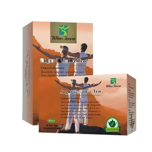 Thé aux herbes C24 Mélange pour l'équilibre du sucre Cyclocarya Paliurus Feuilles Algues marines Graines de cassia 20 sachets 2,5g - Product Image 1