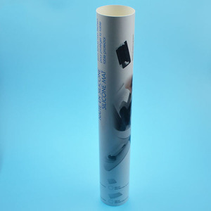 Tùy chỉnh dài kraft giấy các tông ống với nhựa End Mũ Poster gửi thư vận chuyển ống nhà máy - Product Image 4