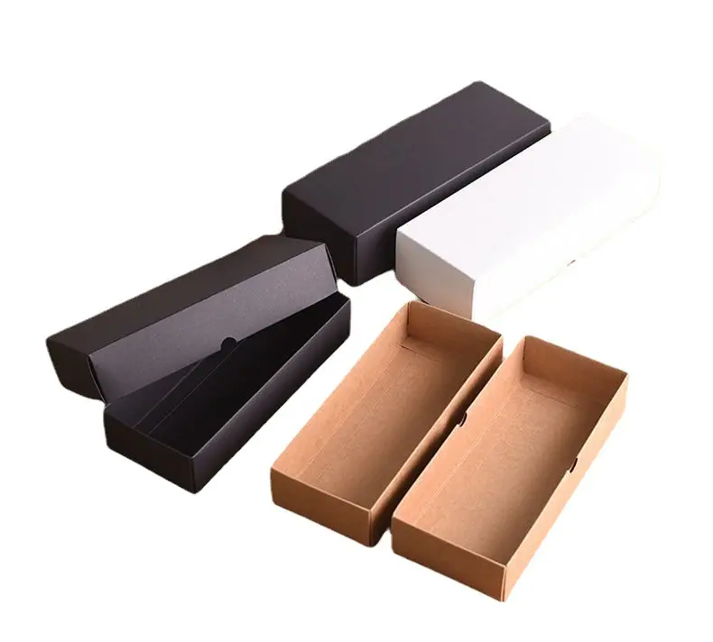 थोक कार्डबोर्ड सॉक पैकेजिंग बॉक्स क्राफ्ट सॉक पेपर कार्टन ढक्कन के साथ