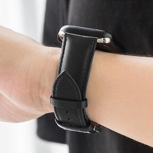 Correa de Reloj de Cuero de Becerro Upro para Apple Watch SE 3 2 Series 11 10 9 8 ultra 3 2 42mm 45mm 46mm Correa de Reloj de Buena Calidad - Product Image 5