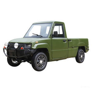 Best Selling New Luxury Chinese Lithium <b>Battery</b> RWD Mini Pickup Truck LED Headlights Metal Roof Rack Dark Interior - Product Image 4