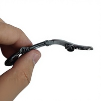 Boucles de chaussures en alliage de zinc brossé écologiques et durables en forme de fer à cheval avec couleur personnalisée pour décorations de chaussures pour hommes