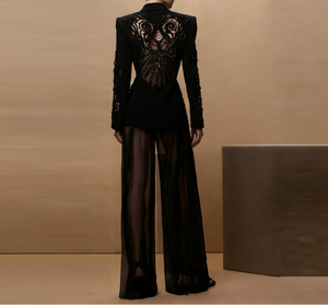Sexy Black Suits