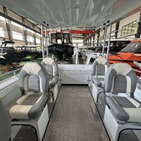 Nouveau bateau de plaisance de tourisme en aluminium soudé de 9 m (30 pieds) pour le transport de passagers