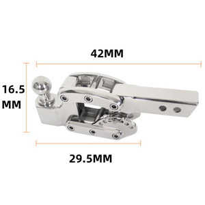 GO TRAILER <span class=keywords><strong>Enganche</strong></span> de <span class=keywords><strong>Remolque</strong></span> Rogue con Bola de 2" / 50mm, Ajustable de Elevación/Descenso, de Acero Inoxidable, para Trabajo Pesado, 10000lbs - Product Image 4