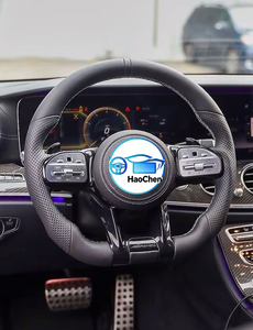 Volante in Fibra di Carbonio Personalizzato per Mercedes Benz Classe A W175 E350 C63 W204 E63 Cls63 Slk55 AMG 2012-2015 e CLA 2020 - Product Image 3
