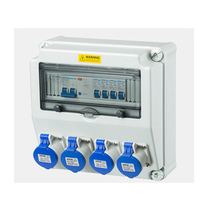 Waterproof Industrial Outlet Box Temporary Power Distribution Box Outdoor Portable Maintenance Plastic Site Temporary Switch Box - Product Image 4