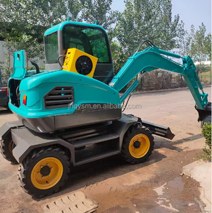 Komamax Promotion Spéciale PW85-9 Excavatrice sur roues 6, 7, 7,5 et 8 tonnes, Grand Tracteur - Product Image 4