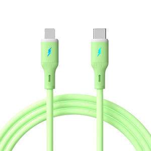 Cable de carga súper rápida de 66W Cable <span class=keywords><strong>USB</strong></span> de silicona 6A Universal para dispositivos Android IP tipo <span class=keywords><strong>C</strong></span> Diseño de logotipo personalizado - Product Image 5