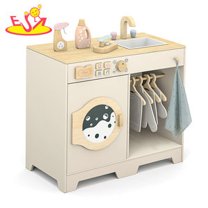 Nouveau jeu de cuisine <span class=keywords><strong>en</strong></span> <span class=keywords><strong>bois</strong></span> 2026 pour tout-petits, avec autocuiseur, ustensiles et aliments W10L133 - Product Image 6