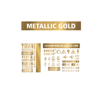 Lettres métalliques personnalisées, étiquettes, logos dorés, transferts, décalcomanies, autocollants métalliques lavables pour t-shirts